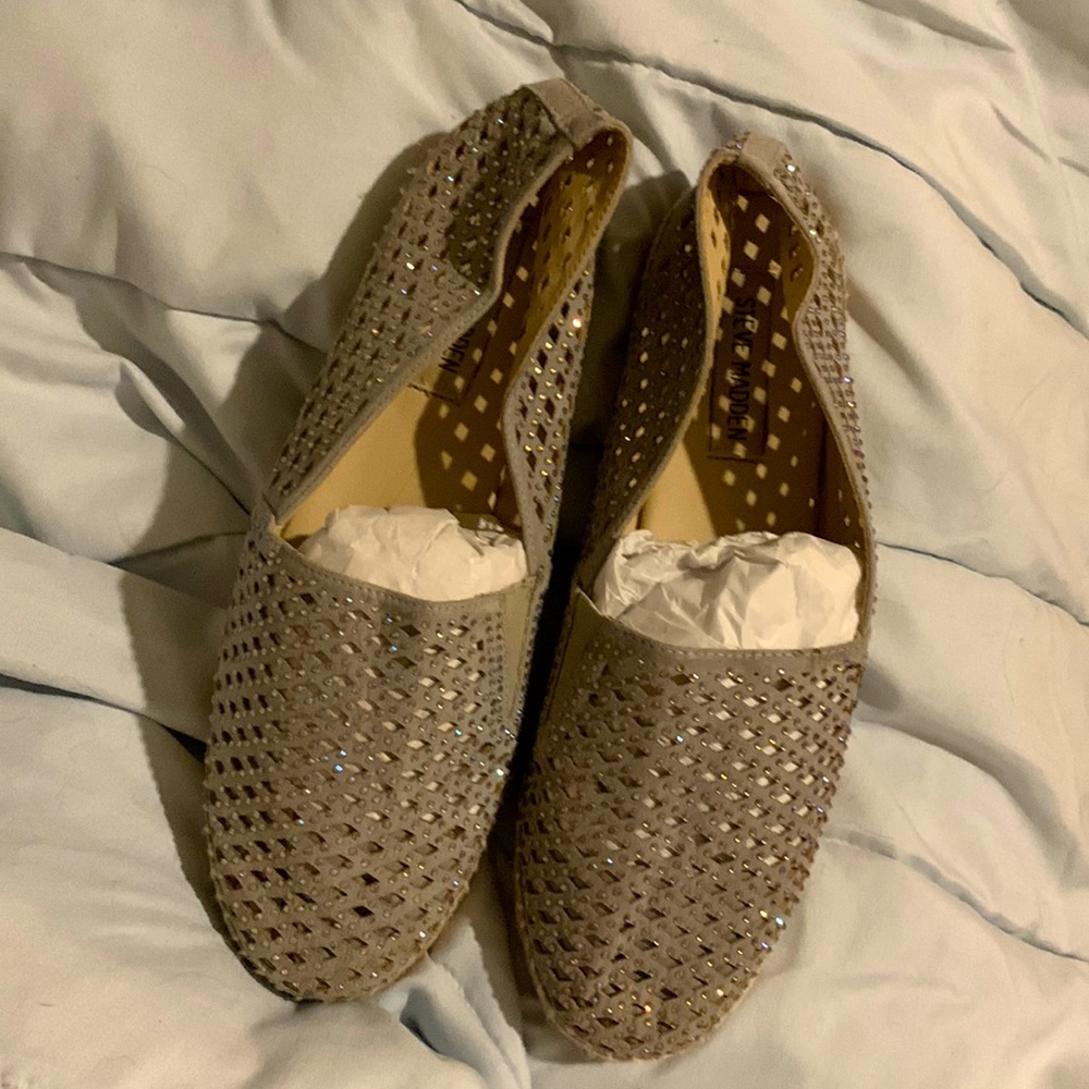 Rhinestone Crusted Espadrilles